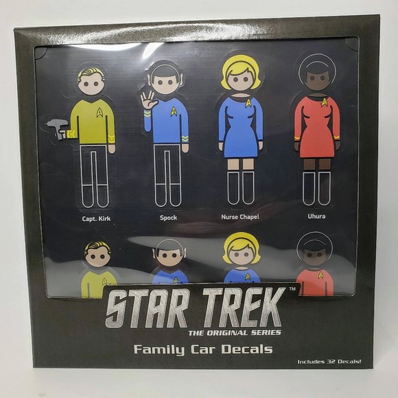Star trek family car decals deals